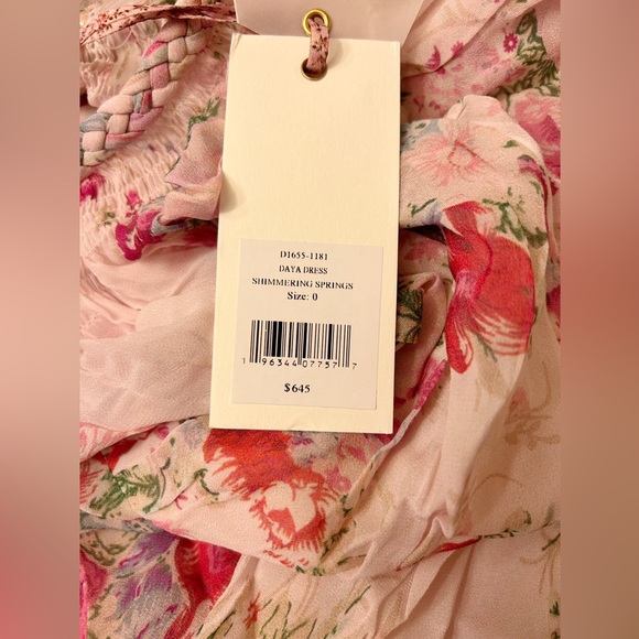 NWT $645 LoveSHackFancy Daya Pleated Floral-print  Maxi Dress - Picture 13 of 13